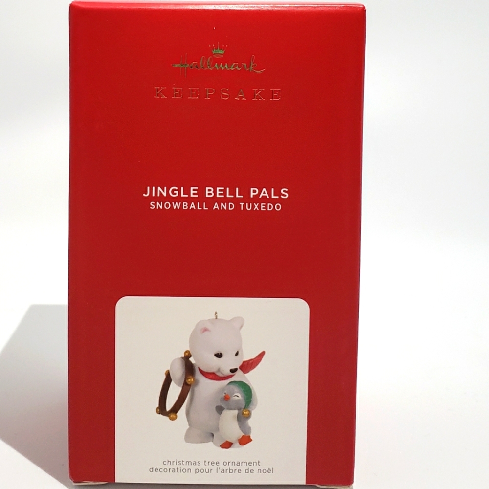 Hallmark Keepsake Ornament: Jingle Bell Pals, Snowball and Tuxedo!! 2021